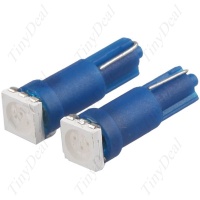 Светодиод 12V1,2W в панель приборов СИНИЙ Т5-02 SMD