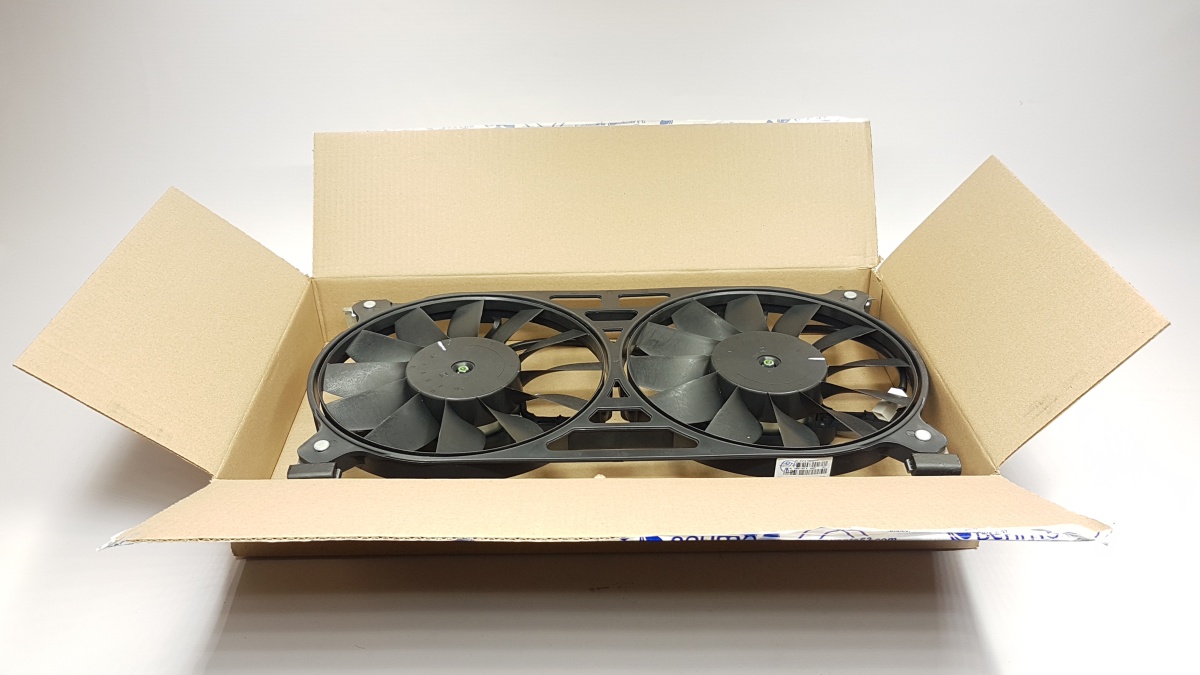 Диффузор для 21214/2131 в сборе с электромоторами ВЕНТО