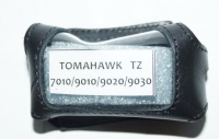 Чехол брелока сигнализации TOMAHAWK TZ7010/9010/9020/9030 кожа черный