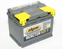 АКБ АКОМ Reaсtor 62 А/ч  обратная полярность